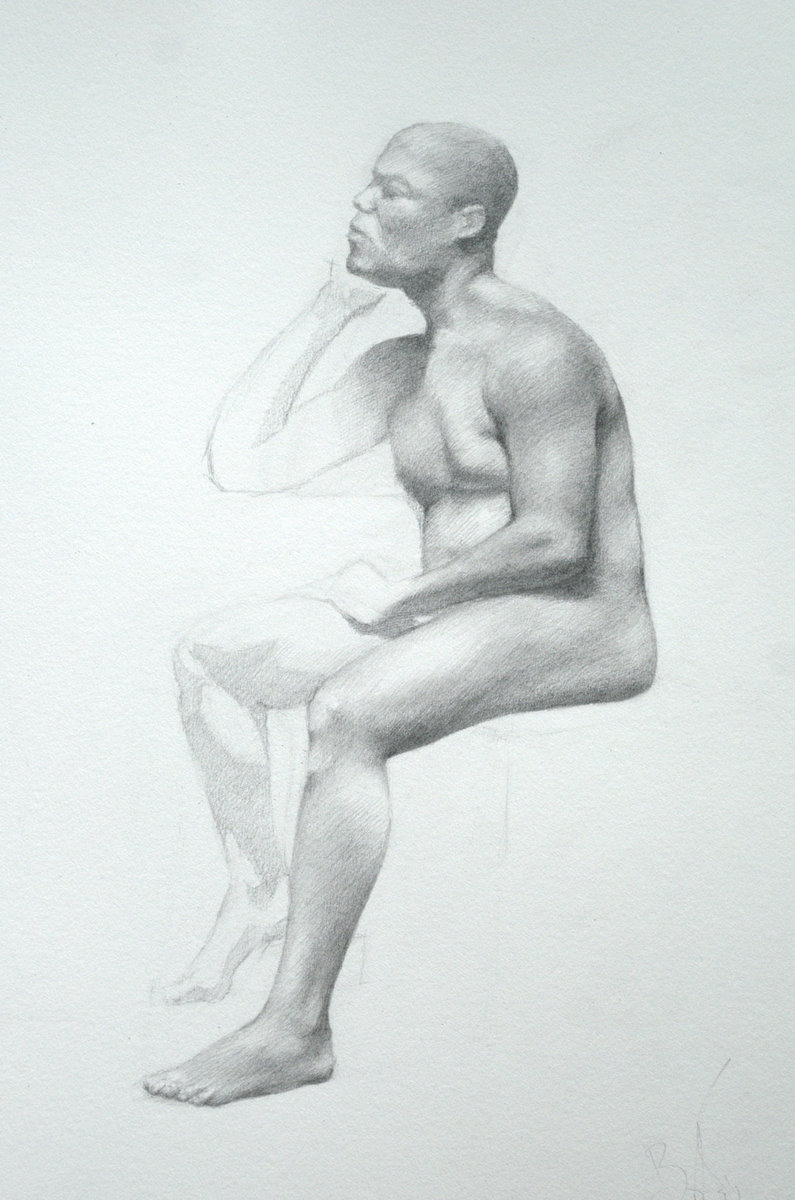 Graphite Drawing by Ben Rathbone